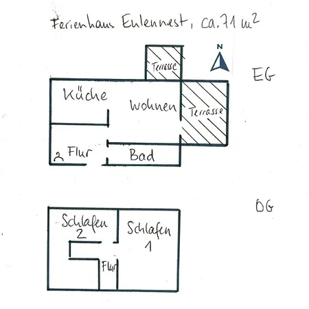 Eulennest - Ulenhoef Dom wakacyjny *